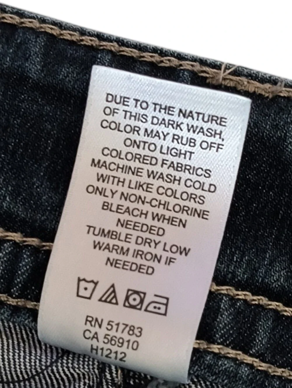 Maurices Dark Blue Jeggings with Embellished Back Pocket